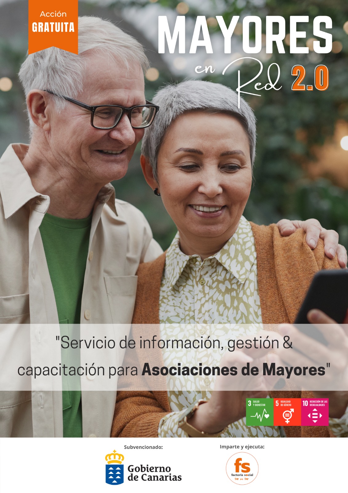 Factoría Social trabajará este año con las asociaciones de mayores de Tenerife con su proyecto Factoría Social trabajará este año con las asociaciones de mayores de Tenerife con su proyecto